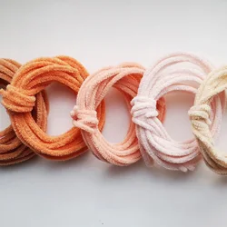 YOMDID 9mm 3PCS Colourful Twisting Sticks DIY Wool Felt Hair Root Twist Stick Handcraft Dolls Toys Ornaments Decoration Supplies