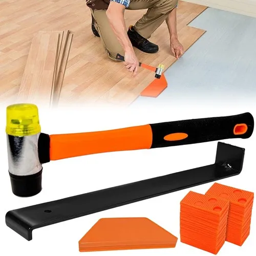 3-teiliges Bodenbelags-Installationswerkzeug-Set, multifunktionale Werkzeuge für Holz- und Laminatbodenmontage, professionelle Bodenverlegungs- und Reparaturwerkzeuge für Heimwerker und Bauunternehmer