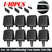 1-10PCS Front A/C Air Vent Outlet Tab Clip for BMW X6 E71 2008-2014 For BMW X5 E70 2006-2013 Durable Air Conditioning Vent Tab