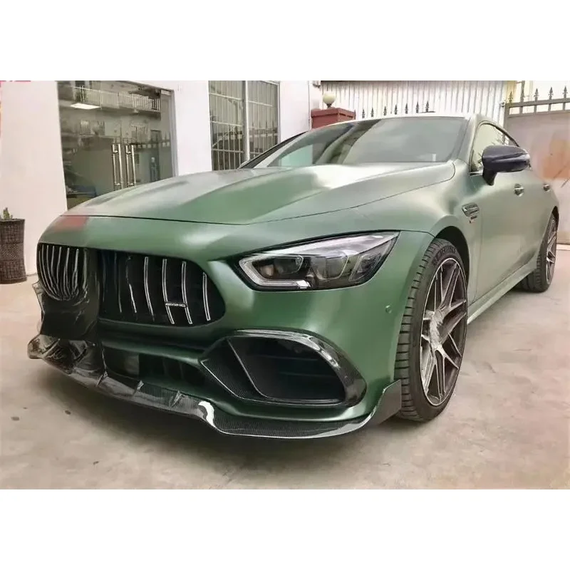 

For GT50 GT53 2019 2020 2021 2022 2023 2024 ReaI Carbon Fiber Bumper Front Lip Rear Lip Air Intake Spoiler Kit