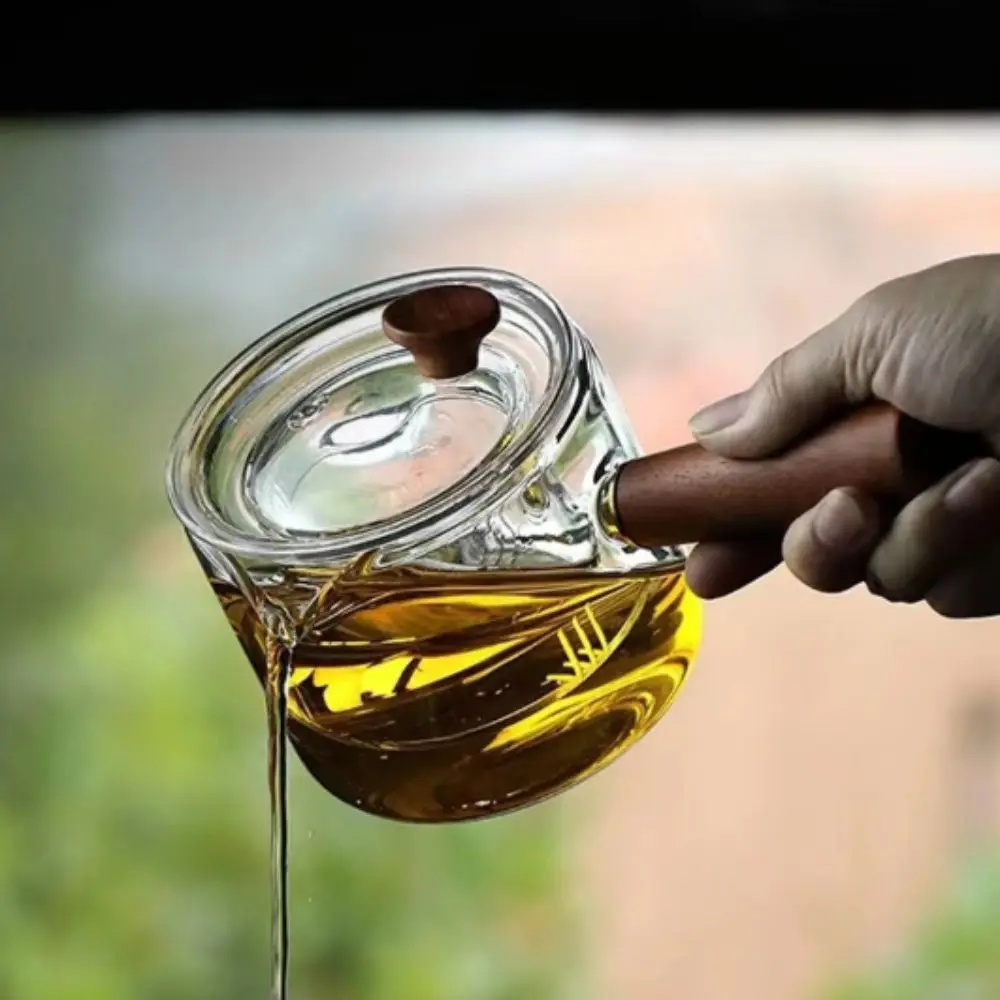 

Heat-resistant Glass Teapot Thickened Glass High Borosilicate Glass Borosilicate Glass Teapot Filterable Loose Leaf Tea Strainer