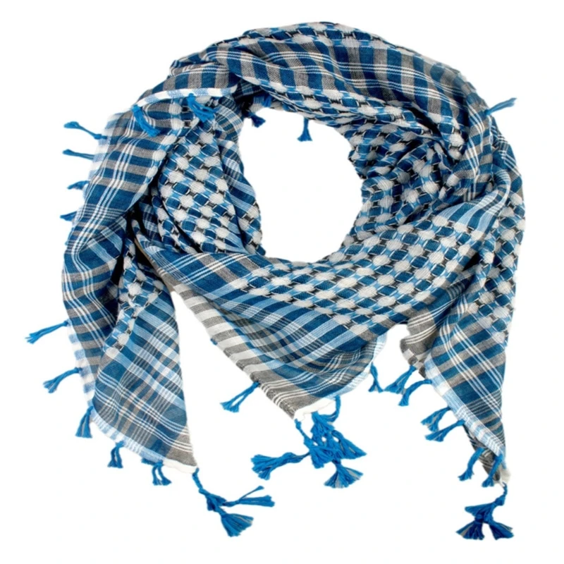 Multifunctional Houndstooth Arab Scarf for Fashion Forward Individuals for Various Occasion Travel Outdoor Activity