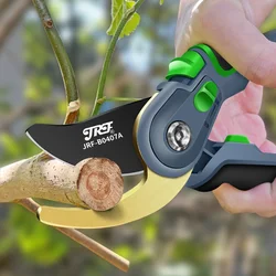 JRF Bypass Pruning Shears,High Performance Gardening Hand Pruner, Professional Garden Trimming Scissors with Sharp SK5 Steel Bla