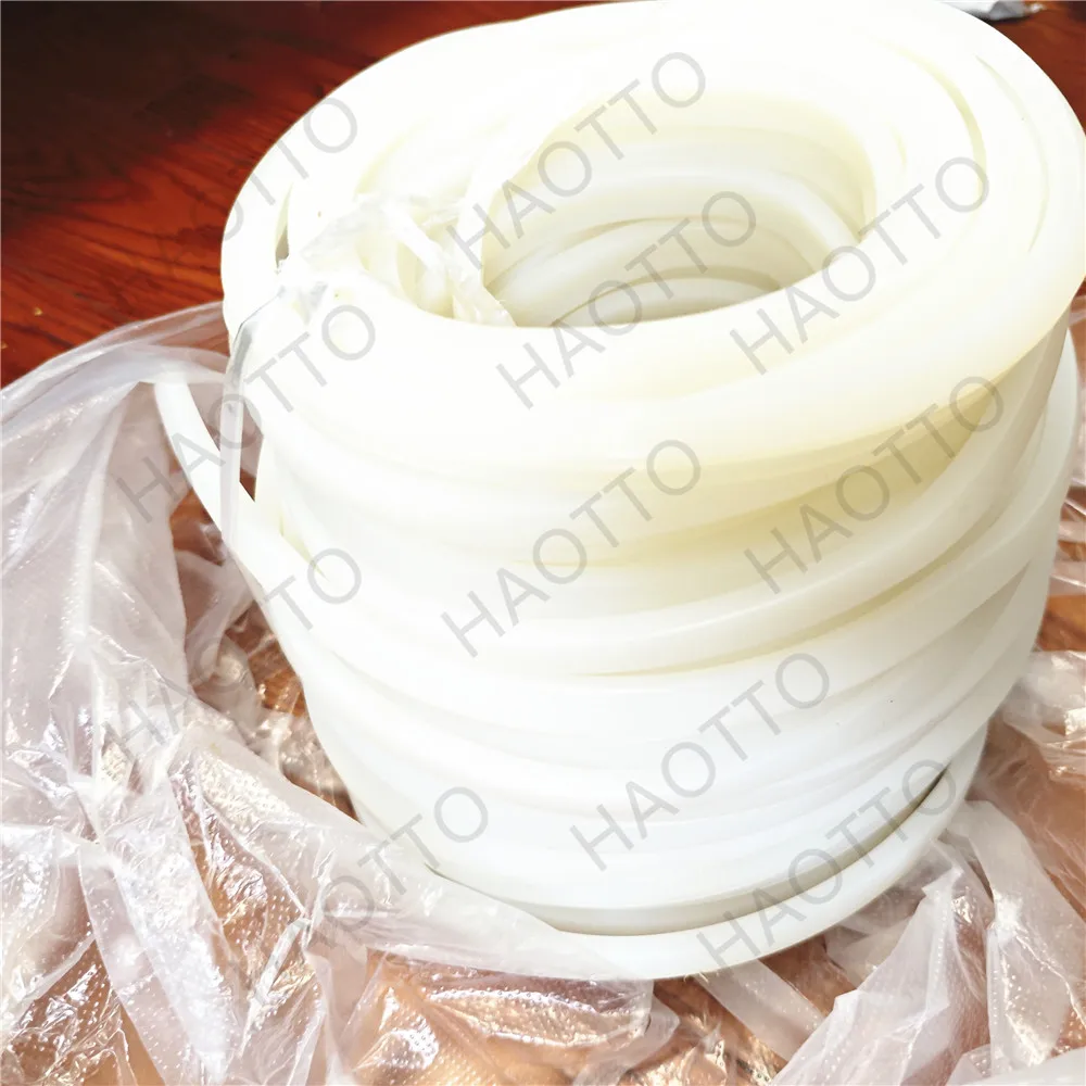 1meter Vacuum packaging machine ring sealing confidential sealing pad with edge silicone strip sealing pad