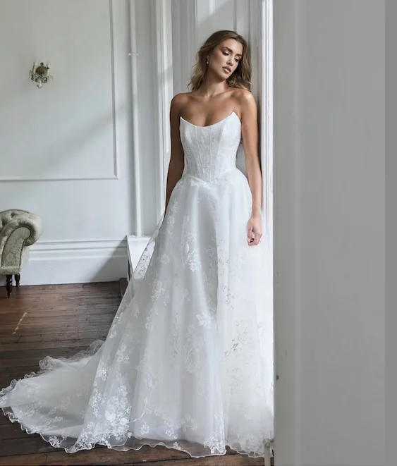 

Customize To Measures Wedding Dress 2026 Lace Bridal Gowns Stunning Court Train Sleeveless свадебное платье Civil