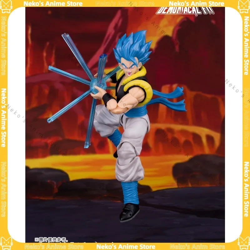 【Demoniacal Fit】 Vegito Dragon Ball Super Saiyan SSJ Hero Waltz Version Action Figure Anime Model العصرية دمية المقتنيات هدية