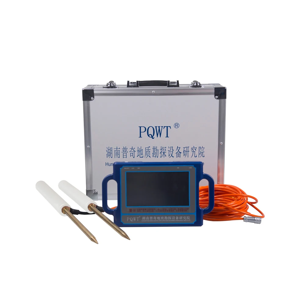 

PQWT-S500 CE&ISO9001 Touch screen water detector underground water detection groundwater detector