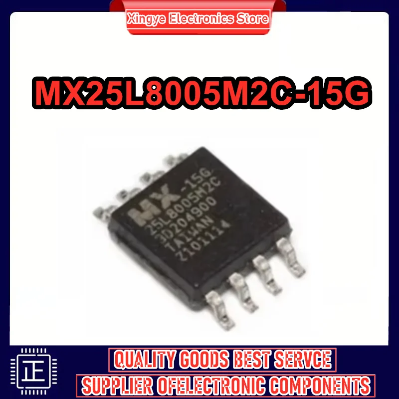 10PCS MX25L8005M2C-15G MX25L8005M2C-15 MX25L8005M2C MX25L8005M2 MX25L8005M MX25L8005 MX25L MX25 MX IC 칩 SOP-8 재고 있음 100%