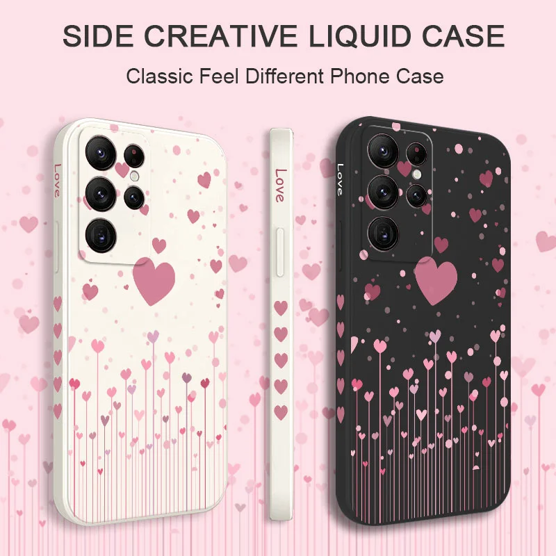 Etui na telefon Love Dandelion do Samsung Galaxy S25 S24 S23 S22 S21 S20 Ultra Plus FE Note 20 ultra 10 9 Plus Cover — zdjęcie 3