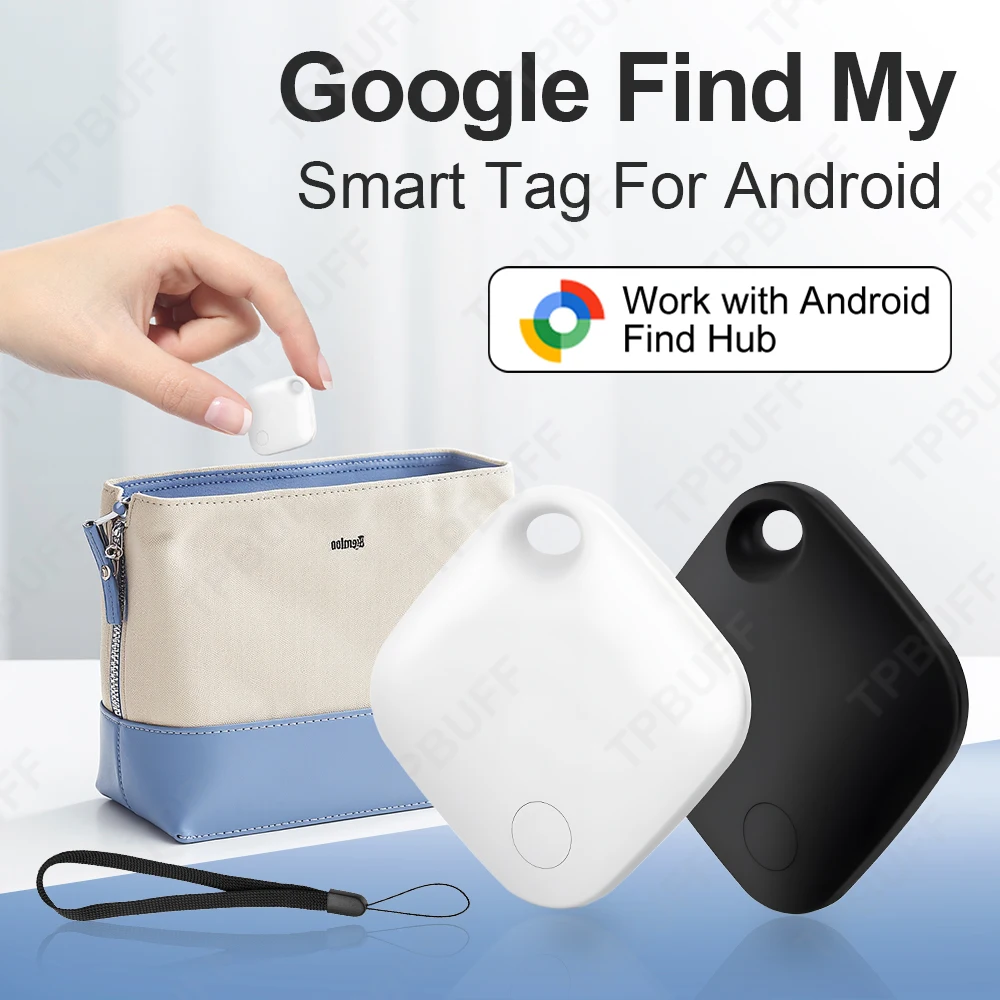 Google Trova il mio localizzatore GPS Android Smart ActivityTrackers Dispositivi indossabili Dispositivo anti-smarrimento per etichetta GPS per elettronica intelligente per gatti