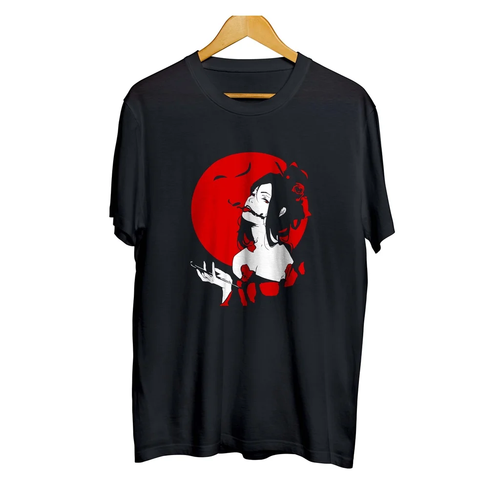 T-Shirts distro japan style BLODDY WOMAN - JAPAN ART 100% cotton combed 30s