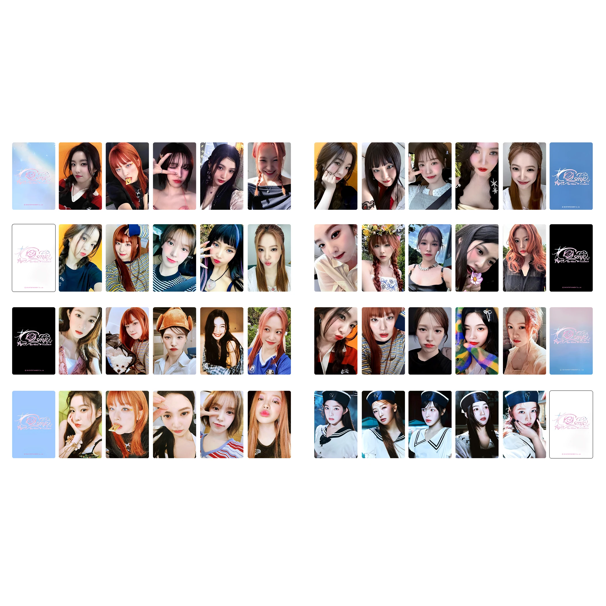 Red Bebe New Cosmic Special Card BaeJuHyun KangSeulGi Small Card