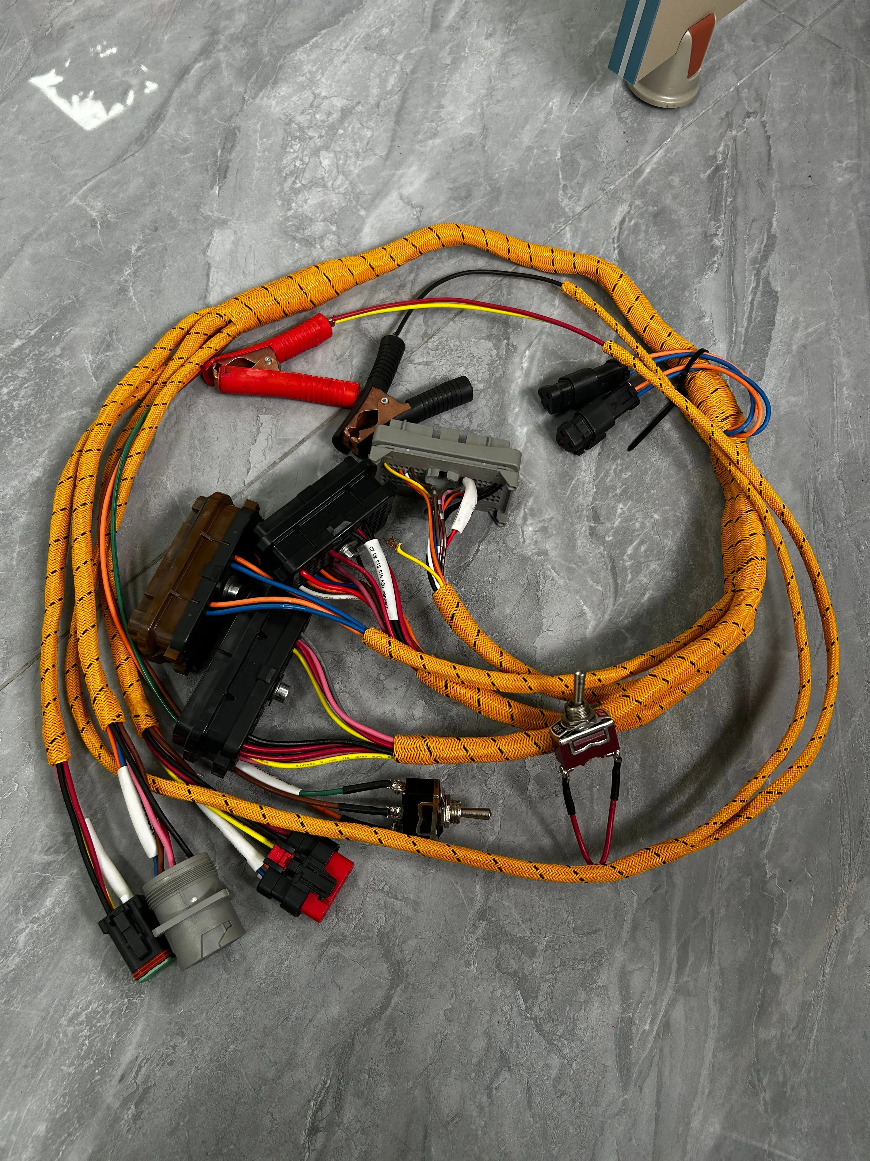 Diesel Engine Test Cable for CAT Machinery C6 C7 C9 C11 C13 C15 C18 & E324D E326D E327D E329D Wiring Harness