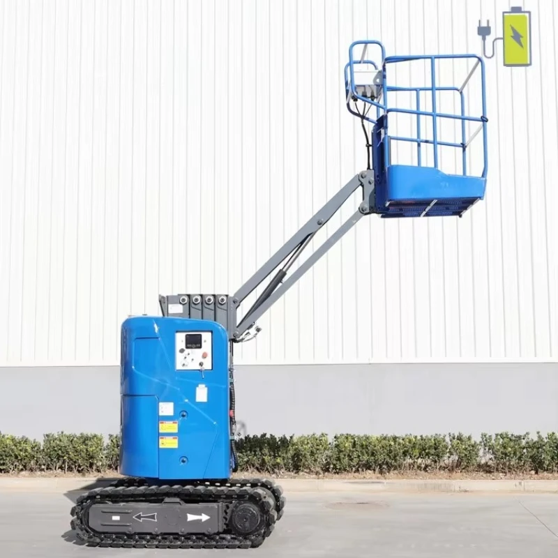 Ce Certificated 6~16m 250kg Indoor Outdoor 2 Person Dual Mast Vertical Aerial Work Platform Lift for Property Management