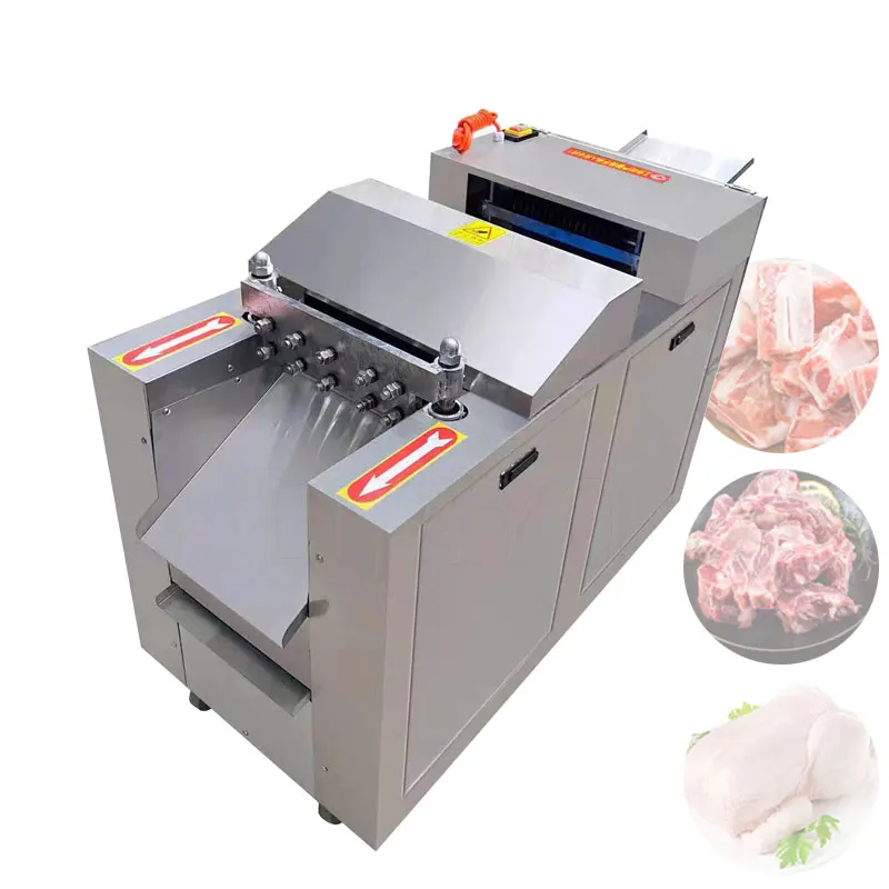 

Automatic Frozen Fish Meat Cube Cutting Chicken Machinebone Meat Cutter Chicken Fish Cutting Machine