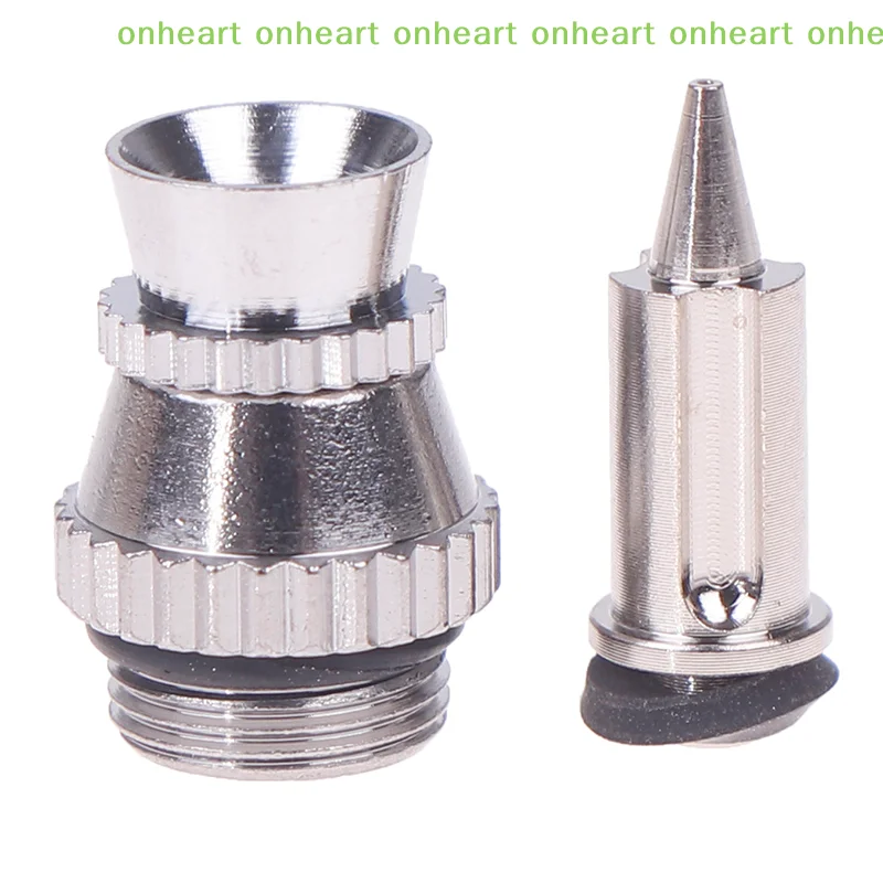 [C]Metal Spray  Nozzle Replacement Kit With 0.3mm Tip And Covers, Uncharged Spray  Accessories Set