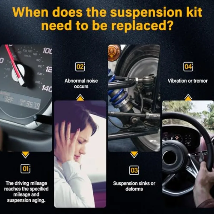 2007-2011年式 ホンダ CRV用 サスペンションキット 12点セット フロントロアコントロールアーム（ボールジョイント付き） フロントタイロッドエンド スウェイバーエンド付属