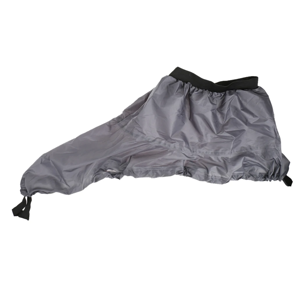 Durable Kayak Skirt Cover Waterproof Nylon Elastic Waist Adjustment Universal for Paddle Sports and Recreation