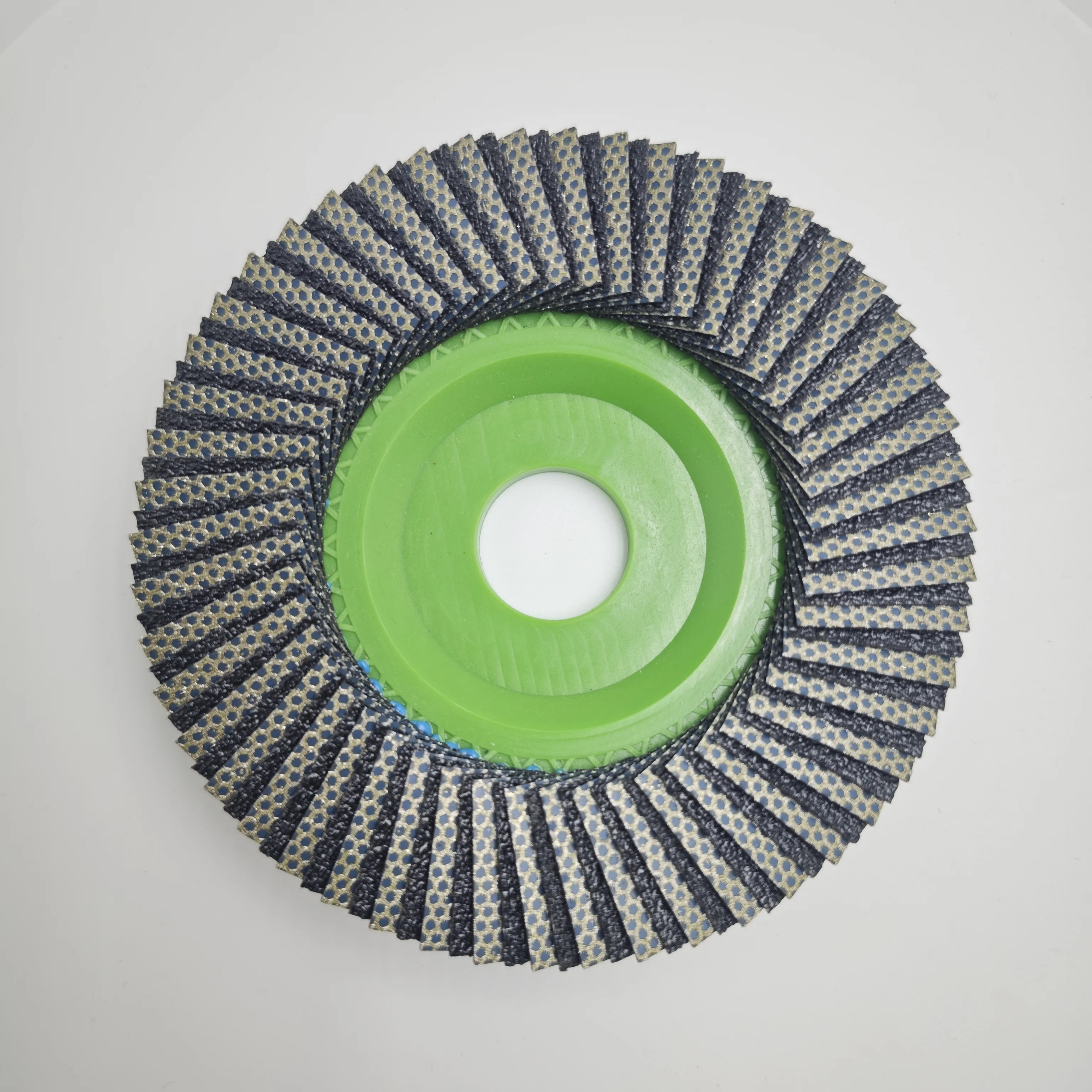 115mm Electroplated Hybrid Diamond Flap Disc High Performance For Grinding Porcelain Ceramic Tiles Glass