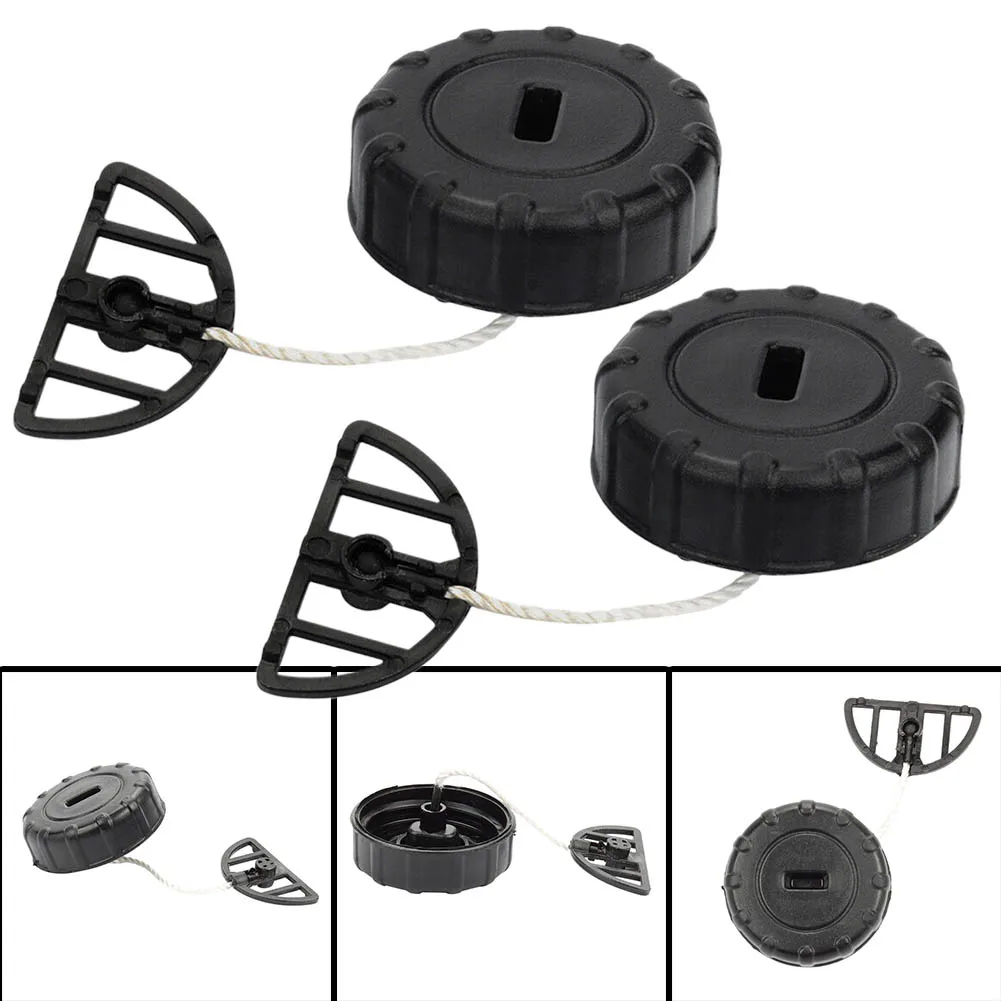 Power Equipment 2pcs Tank Cap String Trimmer Parts MS170 MS170C MS180 MS180C MS190T 018 019T Brand New Chainsaw