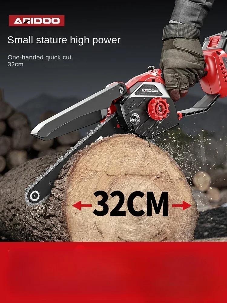 Powerful German Electric Saw with Rechargeable Lithium Battery for Outdoor Wood Cutting