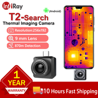 InfiRay T2-Search Thermal Camera for phone 25Hz Outdoor Hunting Night Vision Thermal Scope Laser Pointer Infrared Thermal Imager