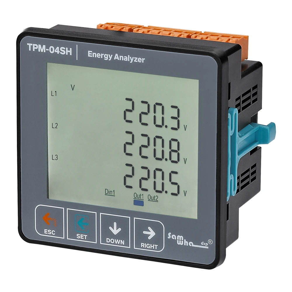 Samwha-Dsp TPM-04SH Energy Analyzer Multimeter 3P&4W