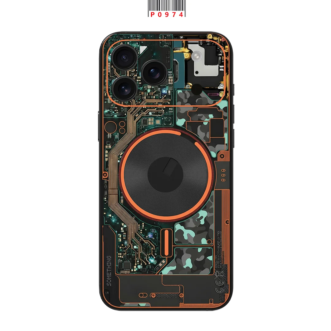 OscarSkinZ Skin Wrap For IPhone17 Air 16 Pro Max Sticker 15 14 Plus Back Film 13 Protective Decal Side Frame Back Protector