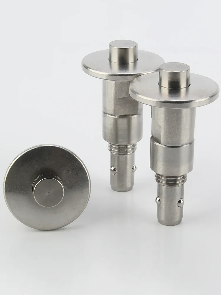 MJ126 RVS Quick Release Pin Bevestiging Ball Lock Pin Bevestigingspin voor Boot Dek Scharnier