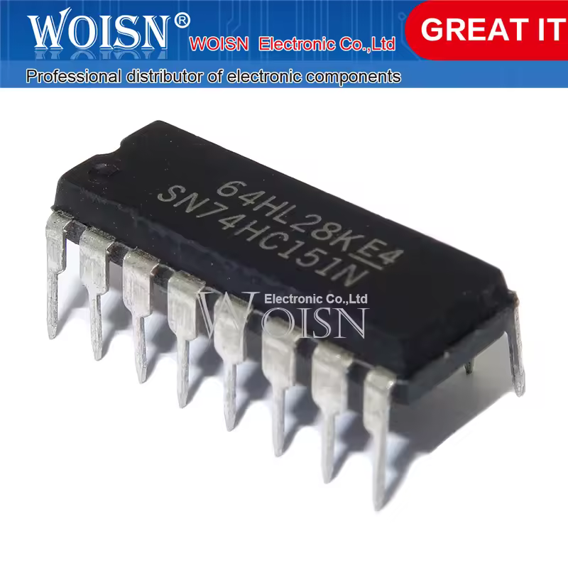 10pcs sn74hc151n n74hc151 מטבול מטבל-16