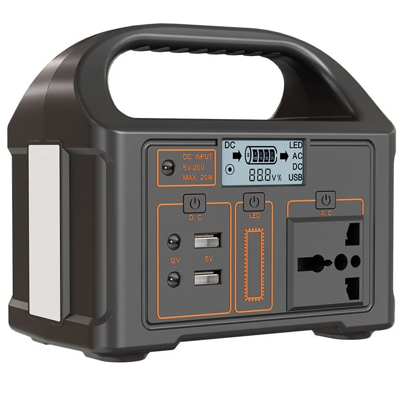 

100W mini outdoor power supply, mobile power supply emergency charging power supply 76.8Wh