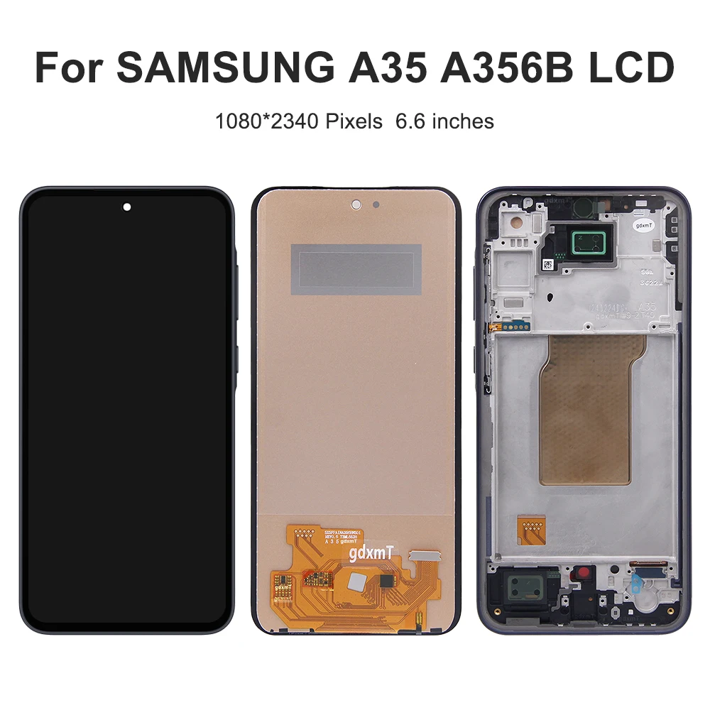 For Samsung 6.6''A35 Tested For A35 5G A356E A356B A356U LCD Display Touch Screen Digitizer Assembly Replacement