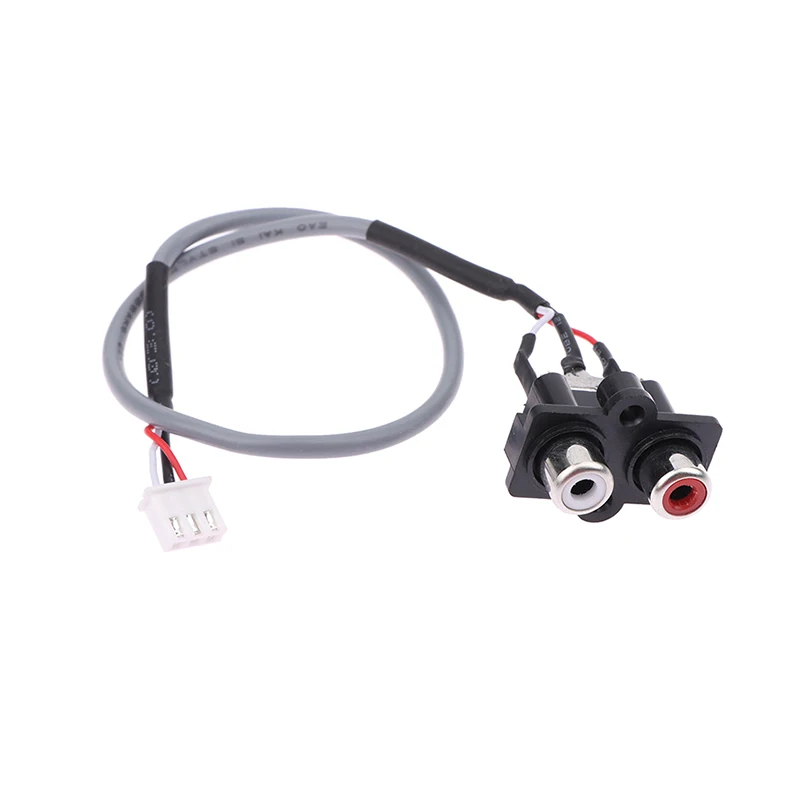 

3pcs 3PIN 2-to-XH2.54mm Audio Signal Cable 30cm Extended Sound Interface For Amplifier Panel - Audio Input Socket