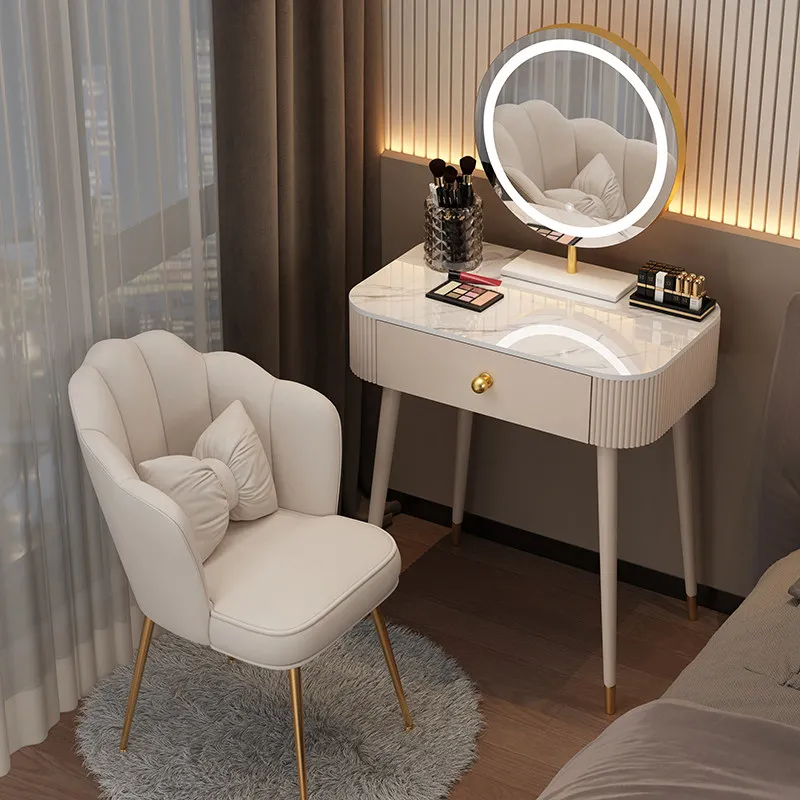 Drawers Small Vanity Table Modern Cosmetics Jewelry Makeup Coffee Dressing Table European Comfortable Vestidores Home Furniture