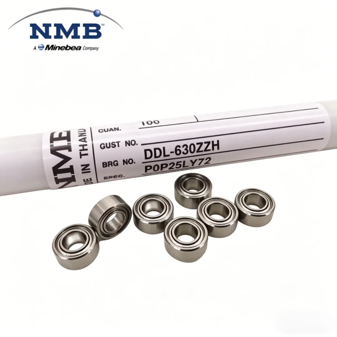20 Stück/100 Stück NMB Edelstahlkugellager DDL-630ZZ 3x6x2,5 mm SMR63ZZ Miniaturkugellager 630 SMR63 – Detail 2