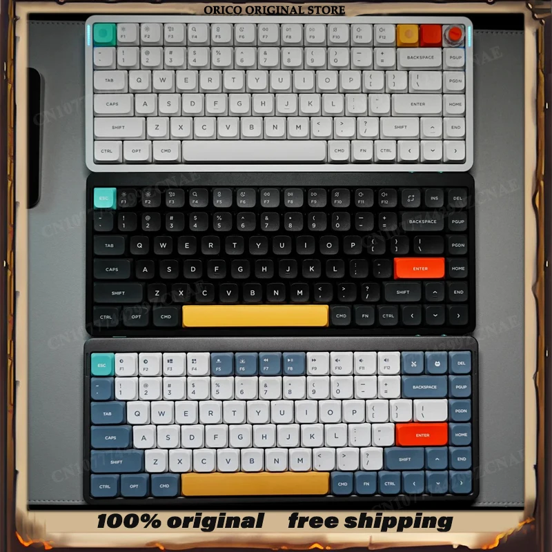 30% Off NuPhy Air75 V3 Mechanical Keyboard Low-Profile Wireless 3Mode Hot Swap 4000mAh Battery Custom Nano Switch PC Gift