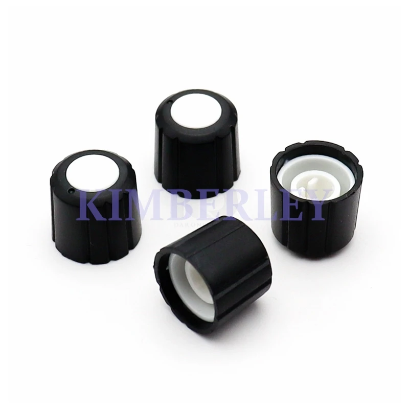 10PCS 15 X 13.5MM semi-shaft Plastic Knob Cap D Axis Potentiometer Knob Cap Electrical And Electronic Equipment Switch Cap