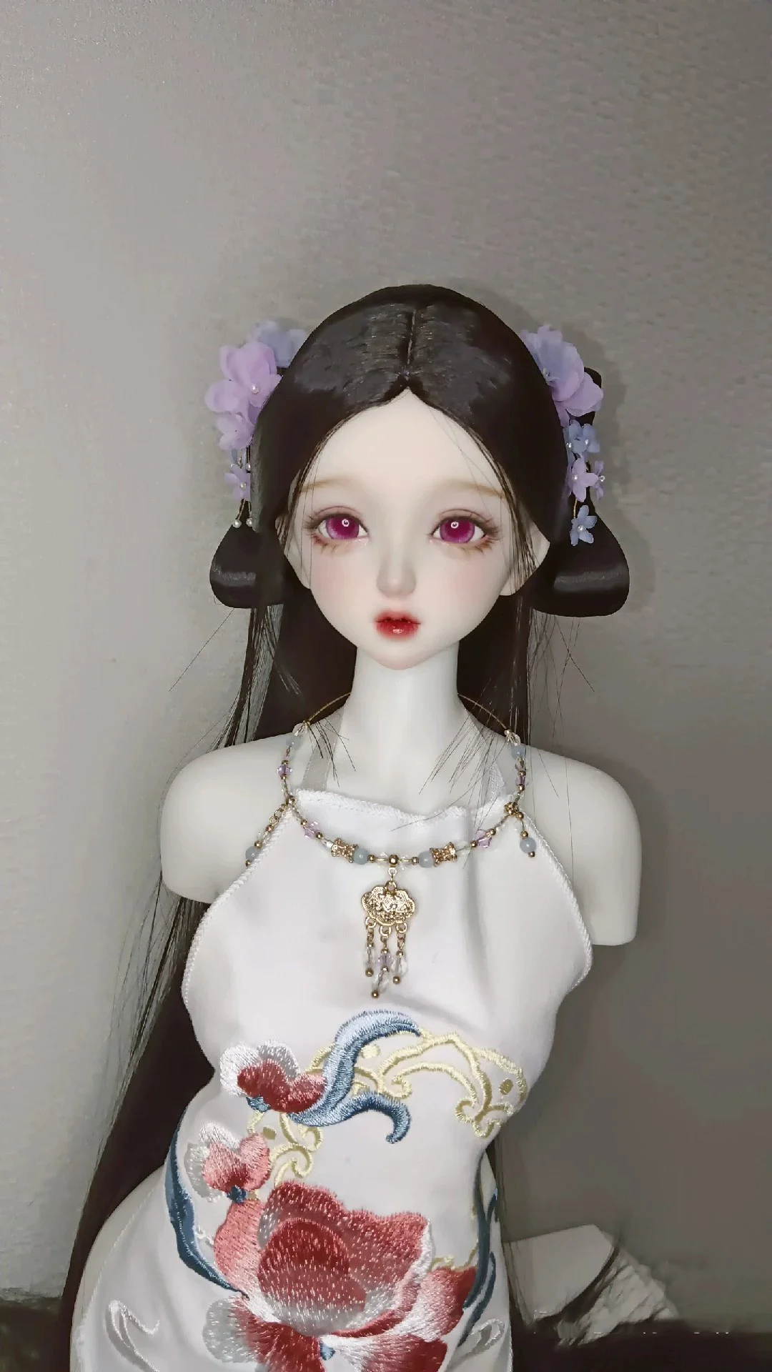 1/6 1/4 1/3 古代衣装 BJD ウィッグ 漢服 妖精 ロングヘア レトロウィッグ BJD/SD YOSD MSD SD13 女の子 SSDF ドールアクセサリー C2451