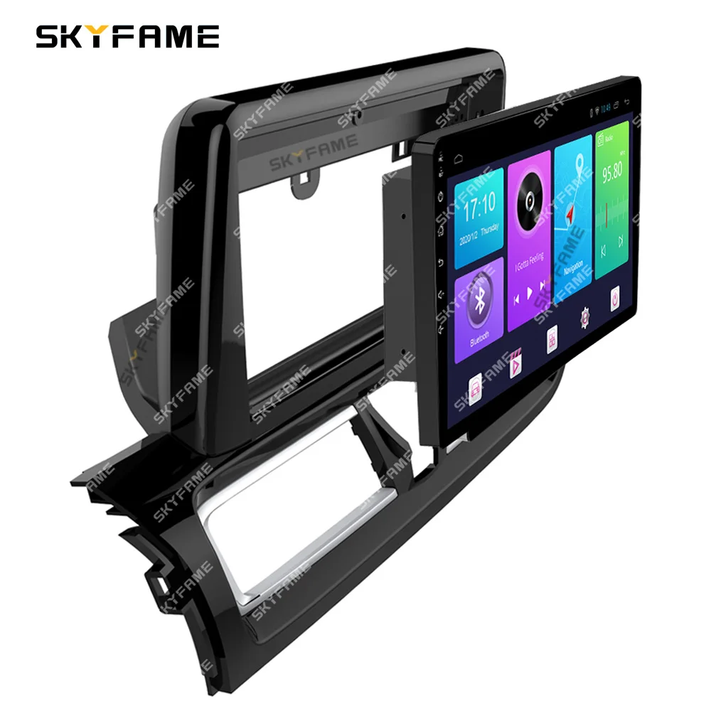 SKYFAME Car Frame Fascia Adapte Android Radio Dash Panel Kitr para Kia Forte