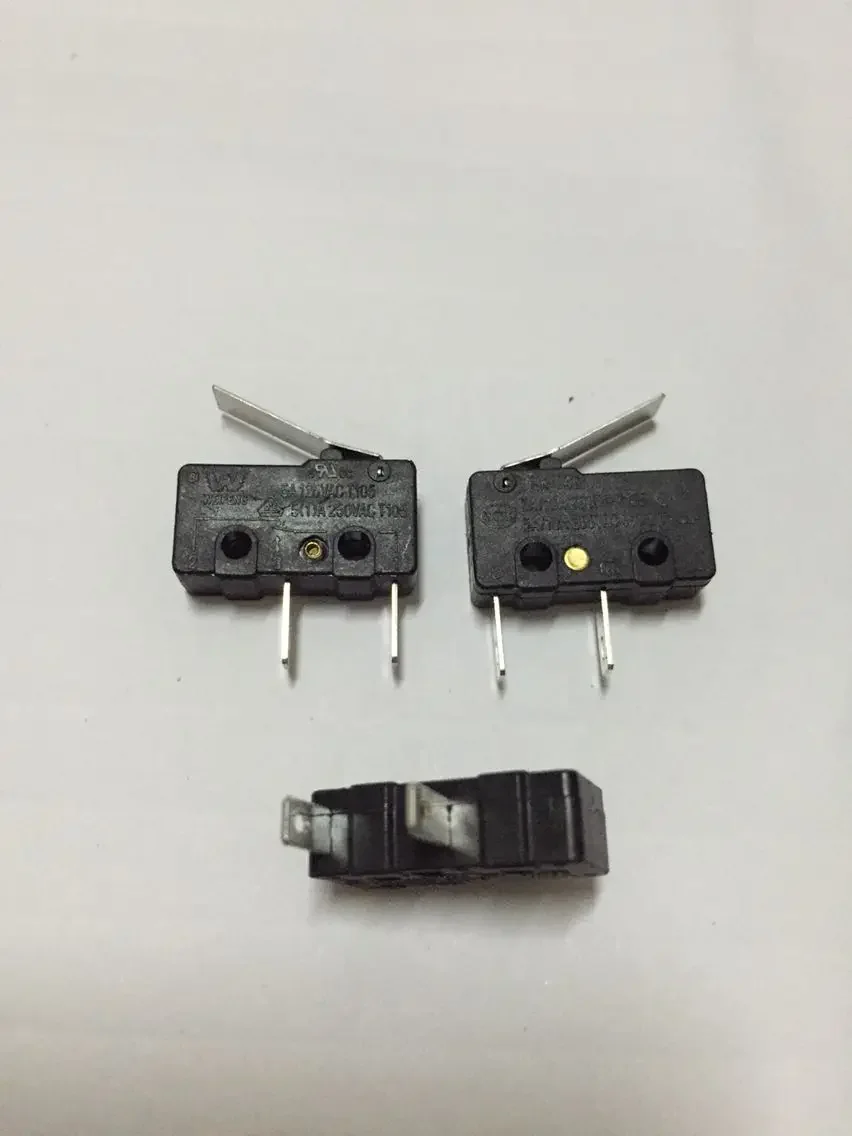 

3pcs weipeng HK-04G silver contact micro switch 2 foot normally-off press-on 5A/10A250VAC brand new