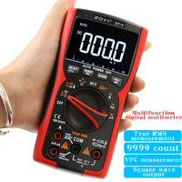 ZOYI ZT-Y automatic ranging multifunctional digital multimeter for electricians, featuring VFC frequency conversion measurement