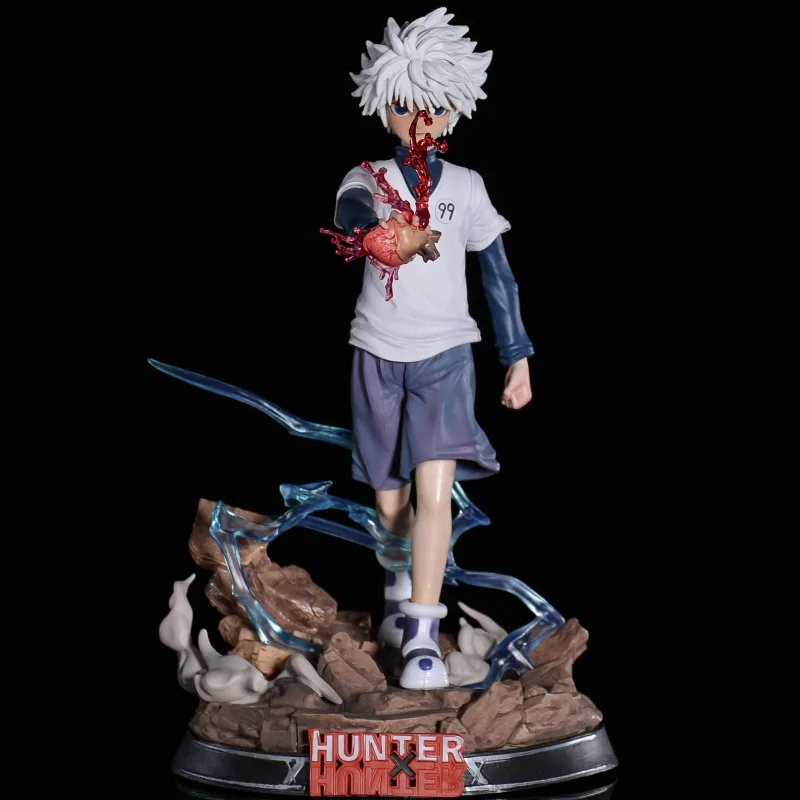 27-センチメートル-hunter×hunter-アニメ漫画キルア・ゾルディックモデルデスクトップ装飾コレクション誕生日ギフトおもちゃ