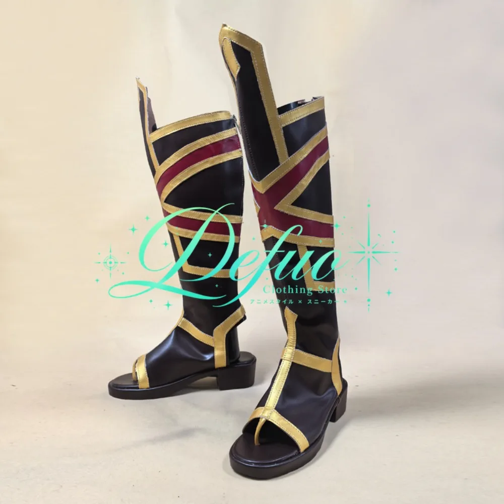 Alexander Cosplay Shoes Custom Made for New Year Anime Event Game Expo Costume Show and Photography