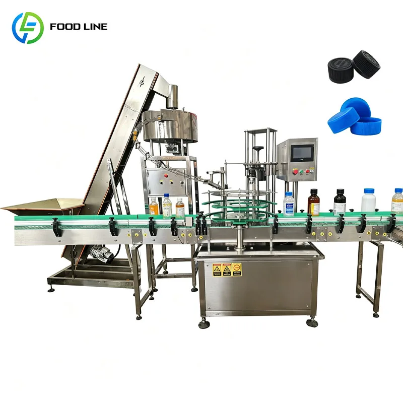 Automatic Bottle Capper Machine Industrial Screw Capping Equipment Liquid Packaging Customized