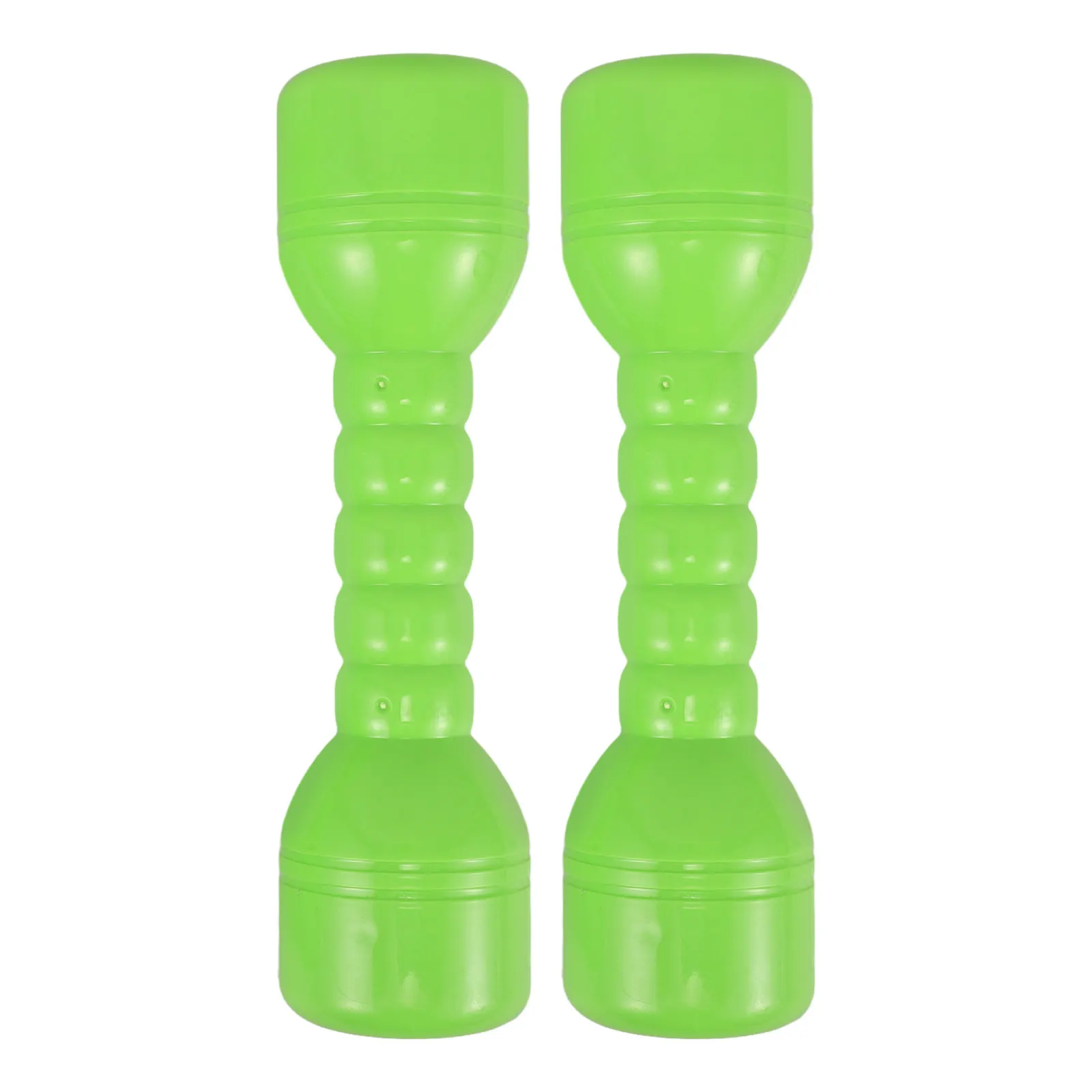 2Pcs Children Barbell Dumbbells Set for Toddlers Kindergarten Home Gym Fitness Motor Skills Development Physical Activity Safe