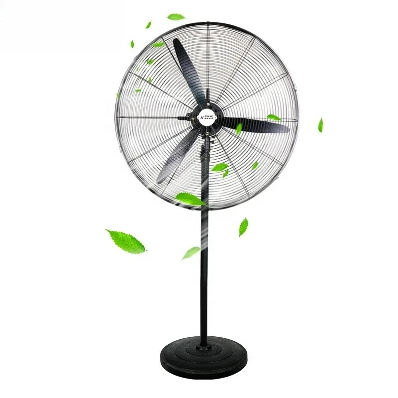 3-Phase Mobile Electric Waterproof Daniel Industrial Cooling Metal Bracket Floor Fog Fan Industrial Wall Mounted Fan