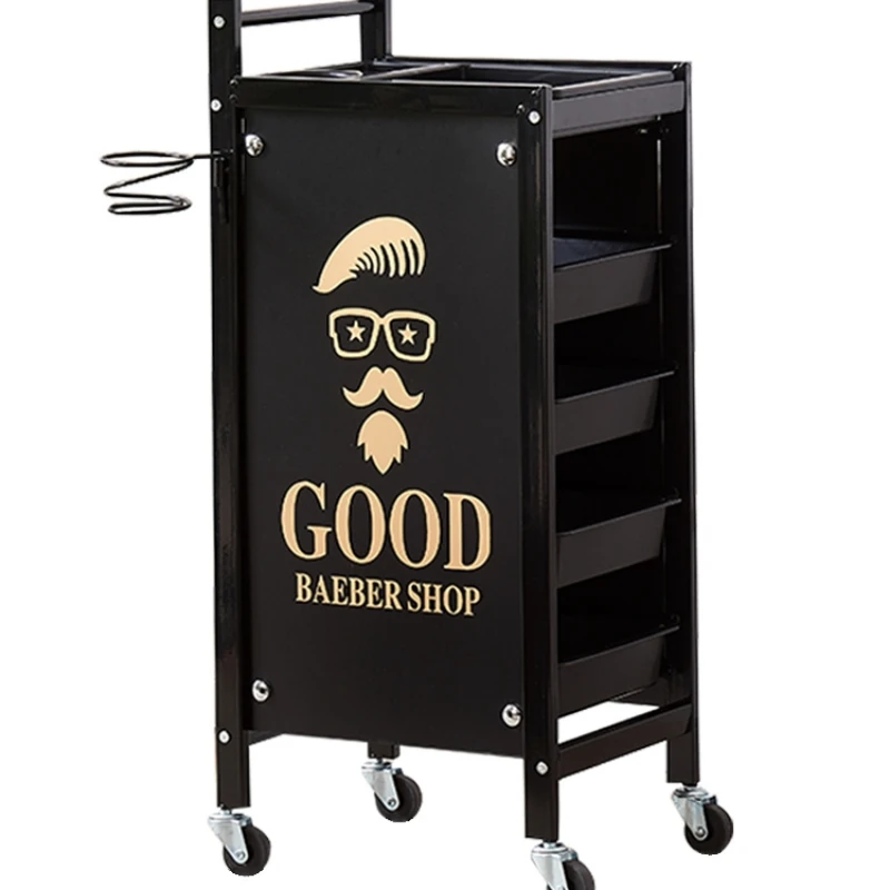 Hair Extension Trolley Rolling Tray Spa Cart Delivery Luxury Living Room Beauty Wagon Hairdressing Suitcase With Wheels Bar