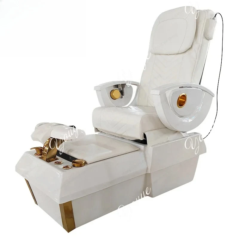 

XinSheng Pedicure Chair Salon Chairs SPA Furniture Back Massage Chair Pedicure Stool Nail Sofa Couch Foot Bath Foot Soaking