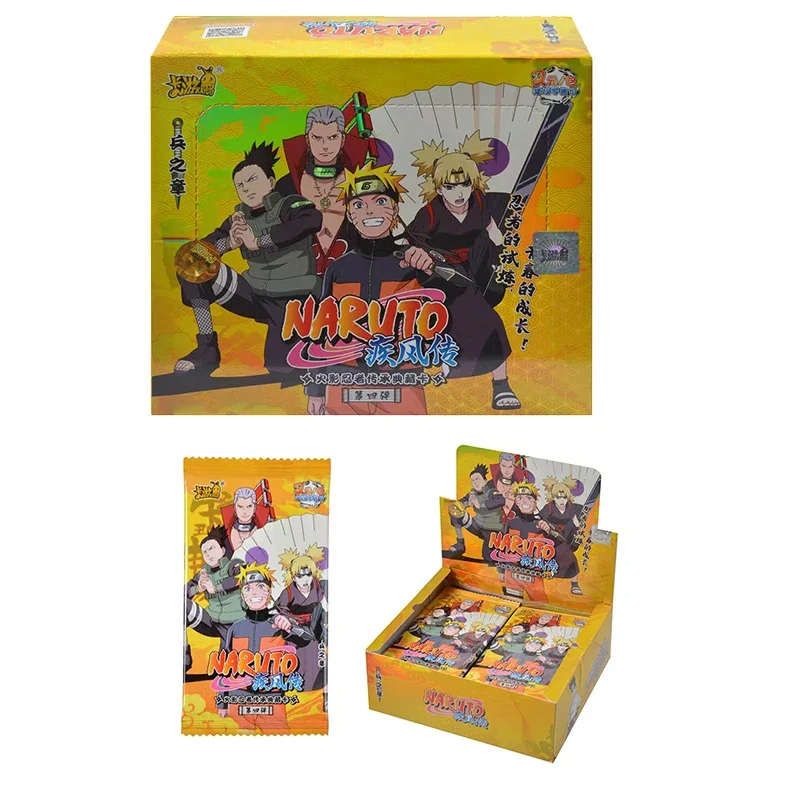 Kayou Chapter of Soldiers Box Card Naruto Anime Characters Gaara Senju Tobirama Toys Collection Card Christmas Birthday Gift