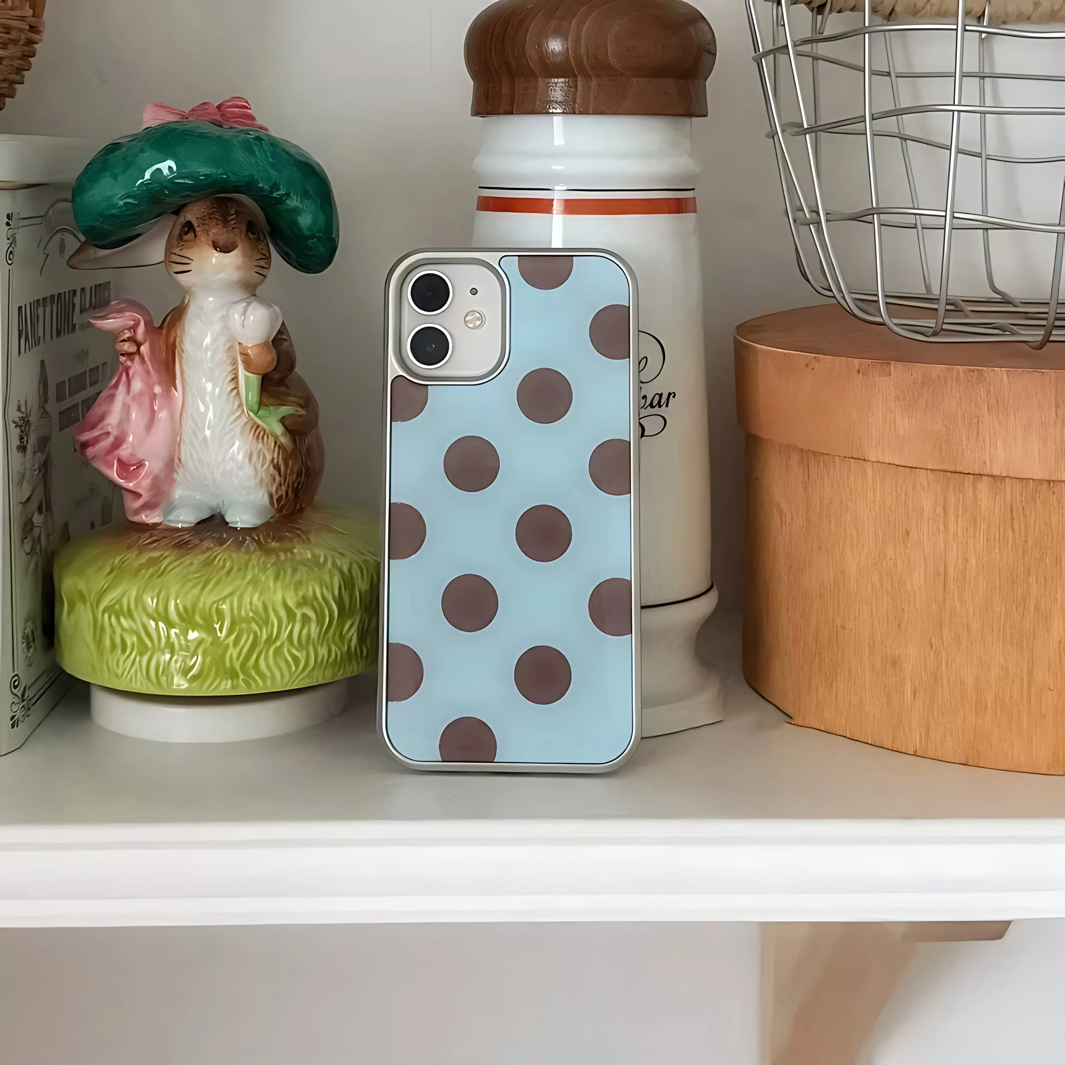 Korean Ins Polka Dot Phone Cas - Phone Cases That Charge Your Phone 评论和价格